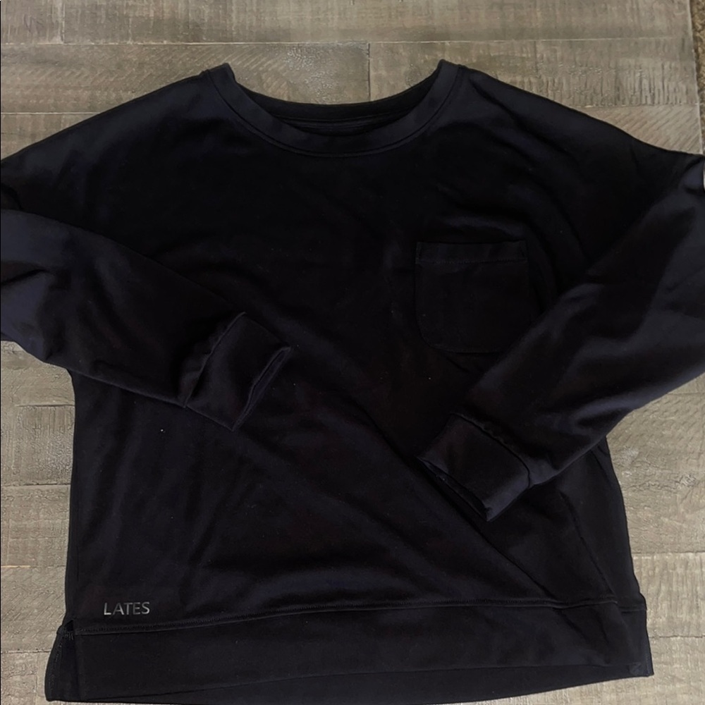 Lates Black Long Sleeve Shirt